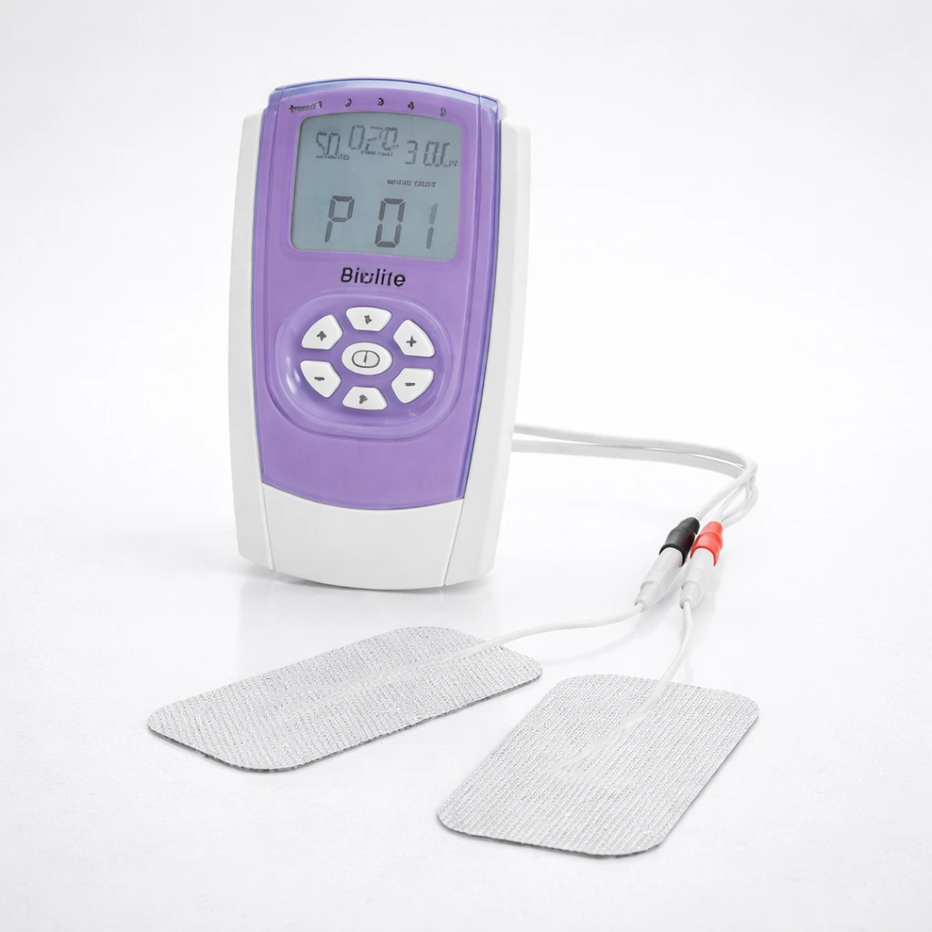 dispositivo tens biolito con elettrodi